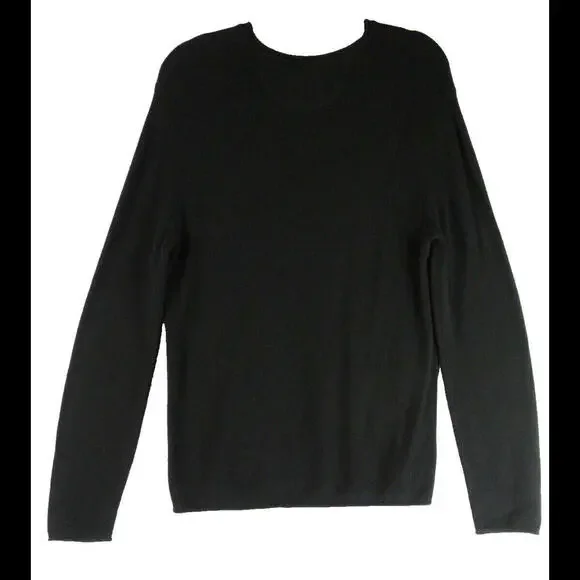 NEW Men's AMICALE Cashmere Basic Crewneck Cashmere Sweater In
